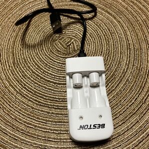 CR2 USB充電器 カメラ CR123Aも充電可能