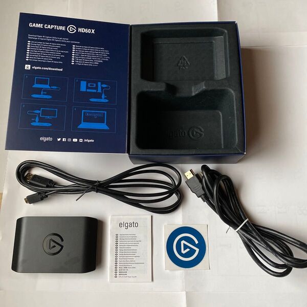 Elgato エルガト Game Capture HD60 X 外付けキャプチャカード ブラック 4K30