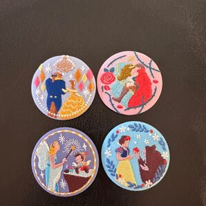 ディズニー 刺繍缶バッチ