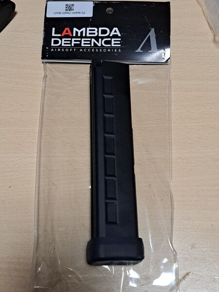 【新品】 Lambda Defense B&T GHM9 (GEN.2) ガスブローバック用38連マガジン TWI ガスガン