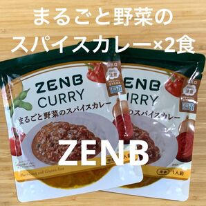 ZENB まるごと野菜のスパイスカレー×2食