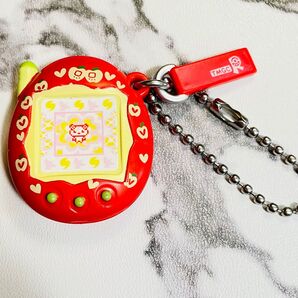 たまごっち ミニチュアチャームコレクション3 赤 ふらわっち TMGC 日本 たまごっち バンダイ BANDAI