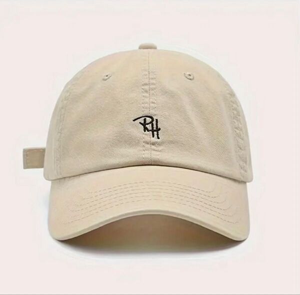 【新品】お値下げ☆キャップ 帽子 ベージュ 紫外線対策 日除け ストリート 黒 男女兼用