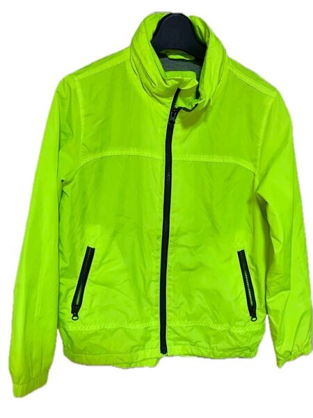 GAP KIDS 蛍光イエローフルジップジャケット 140cm