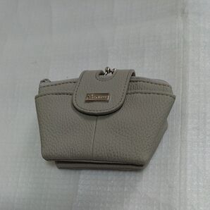 B-THREE ミニ財布 グレー 未使用