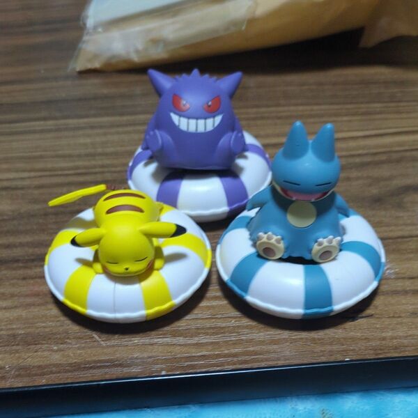 ポケモン フィギュア 3個セット ピカチュウ ゲンガーゴンべ