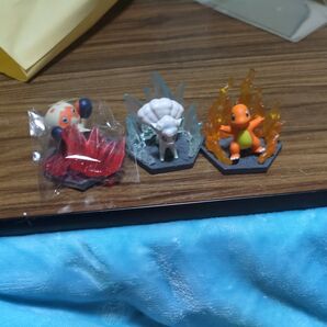 ポケモン フィギュア 3体セット ヒノアラシ ロコン