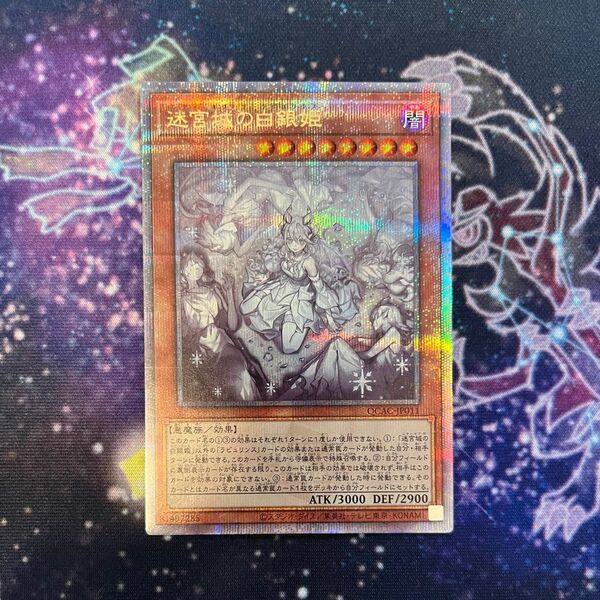 遊戯王 迷宮城の白銀姫 絵違いクオシク 25th QCAC-JP011