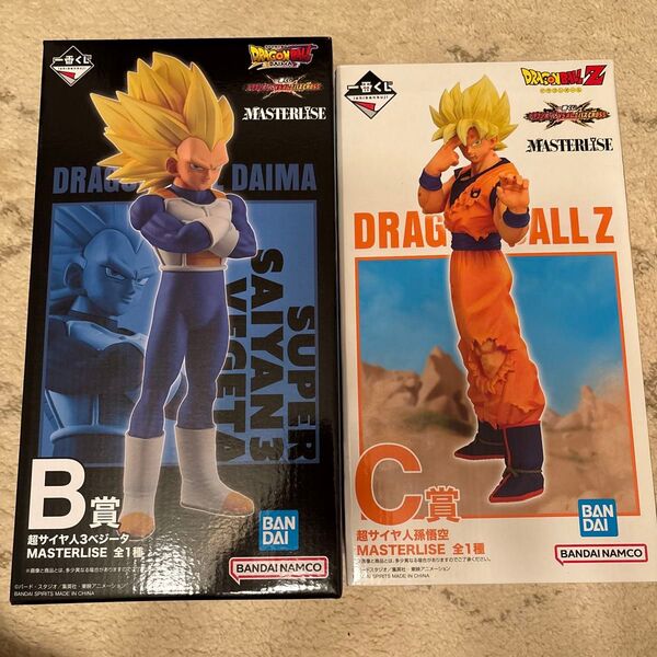一番くじ ドラゴンボール VSオムニバスCROSS B賞 ベジータ C賞 孫悟空 2種セット