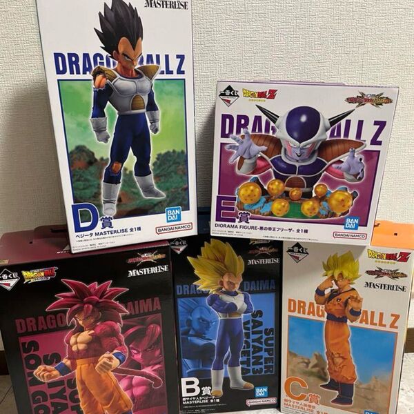 一番くじ ドラゴンボール フィギュア A B C D E セミコンプセット