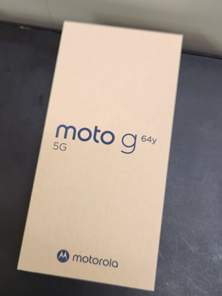 motorola moto g 64y 5G SIMフリー シルバーブルー 新品未開封