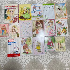 キャンディキャンディ イラスト集 りぼん なかよし 付録 昭和レトロ 下敷き 計16点セット