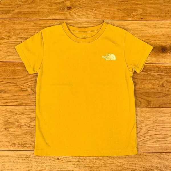 THE NORTH FACE キッズ Tシャツ 110cm マスタードイエロー