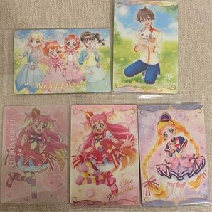 わんだふるぷりきゅあ ウエハース カード 5枚