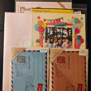 PLAZA CREATE フリーアルバム レターセット フレームデコ