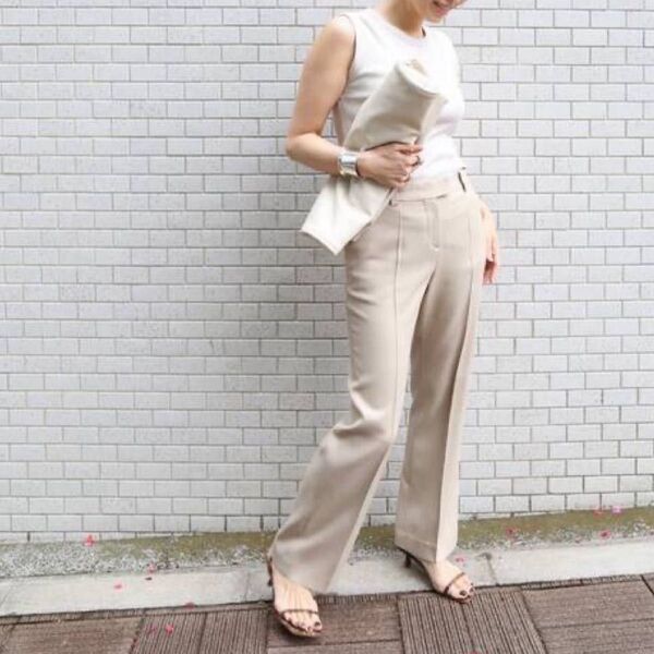 ★新品★DeuxiemeClasse★スリムフレアパンツ★38