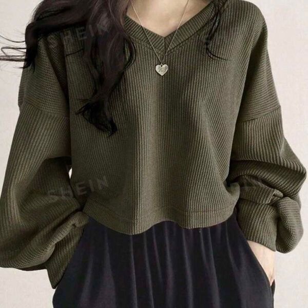 【美品】dazy 長袖 ロンT カットソー Mサイズ トップス