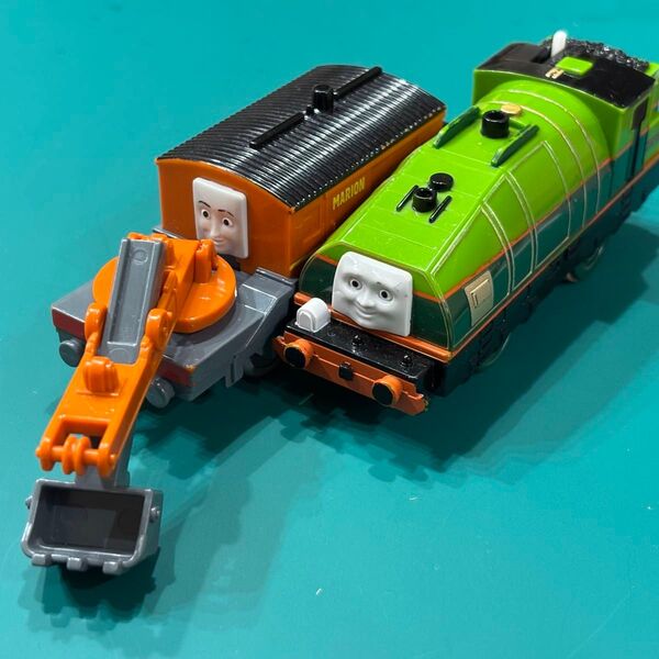 【動作確認済】プラレール トーマス ゲイター&マリオン