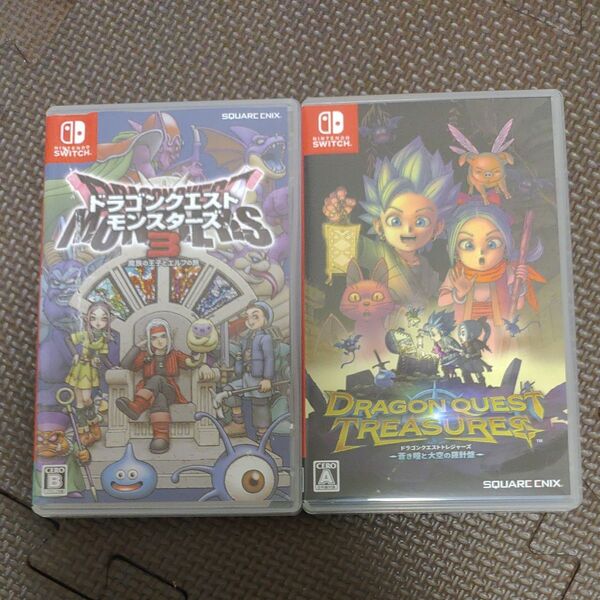 Switch ドラゴンクエストモンスターズ3 ドラゴンクエストトレジャーズ ※パッケージ難あり