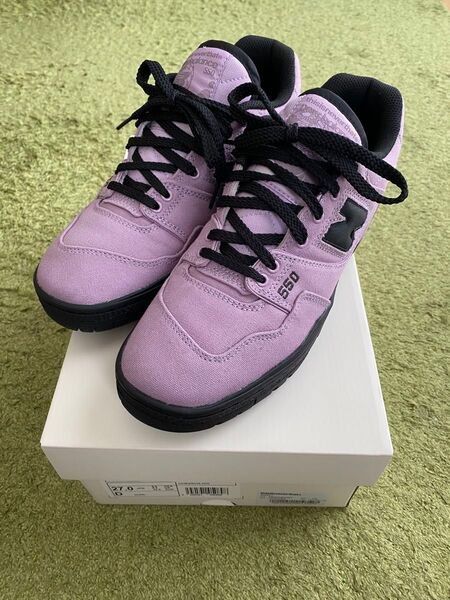ニューバランス thisisneverthis コラボスニーカー550