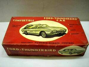 ●森永chorus景品！フォード サンダーバード！リモコン　オリジナル箱付　MORINAGA　FORD-THUNDERBIRD CAR　＃当時物＃非売品