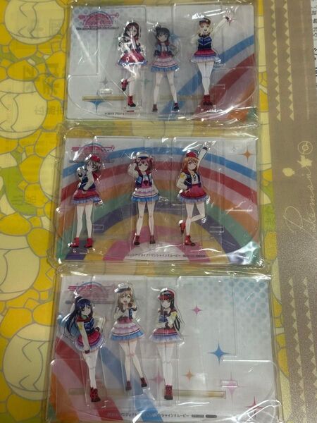 ラブライブ!サンシャイン!! あみあみ限定 アクリルジオラマセット DVD・Blu-ray特典