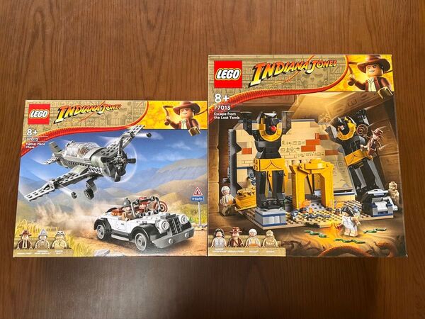 【新品未開封】LEGO 77012 77013 レゴ インディジョーンズ