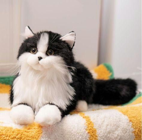 Chongker チョンカー 猫ぬいぐるみ リアル 本物そっくり ブラシ付き