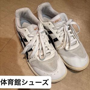 体育館シューズ うわぐつ 上履き 上靴 jk 24.5センチ アシックス