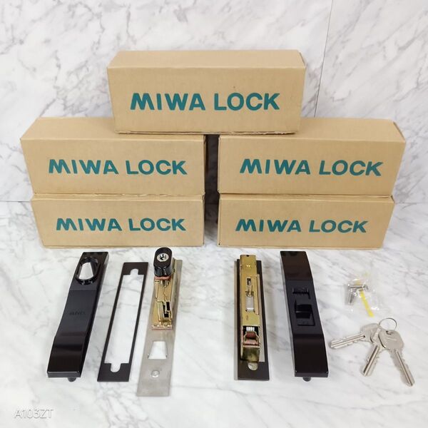 未使用品 MIWA 美和ロック 引戸 引戸錠 SL60-1 x 5個/美和 アルミサッシ 召合錠 応引戸 引違戸(SL99-1)