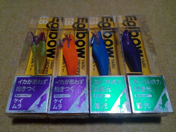 キザクラ エギボー ヤリドロッパーEB イービー 4個セット 新品② Egibowエギボウ イカメタル オモリグ スッテ