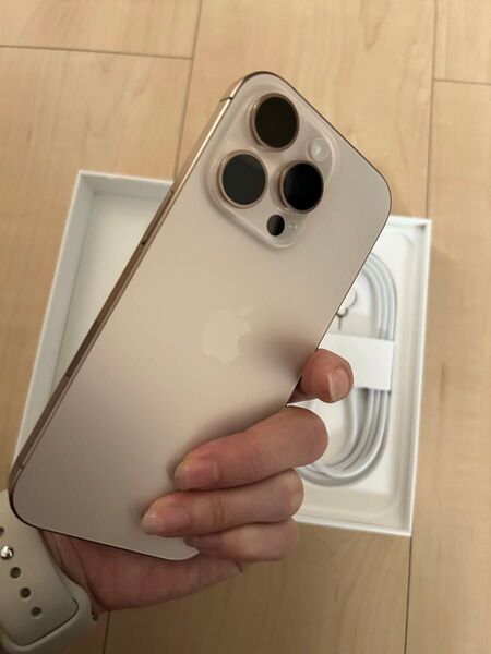24時間限定販売 Apple iPhone16pro 128GB デザートチタニウム SIMフリー