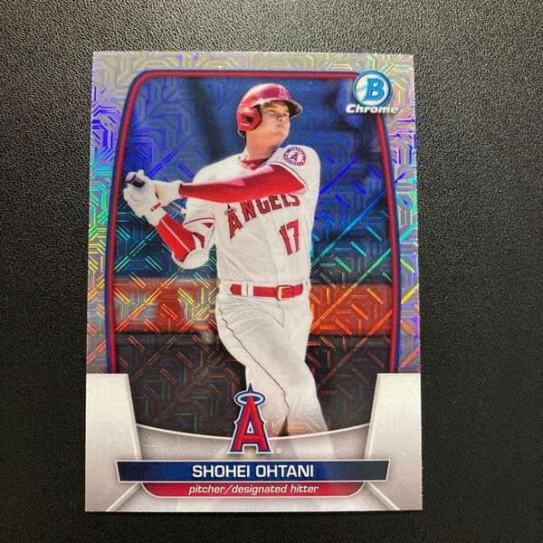 大谷翔平 2023 Bowman Chrome mojo リフラクター topps