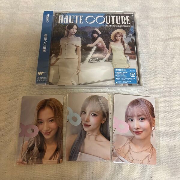 MISAMO haute couture 通常盤 popup オフラインくじ ミサモ