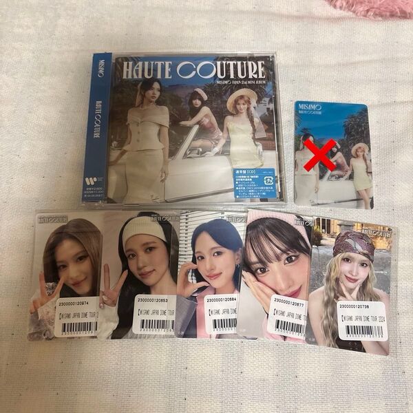 MISAMO haute couture 通常盤 オンラインくじ タワレコ