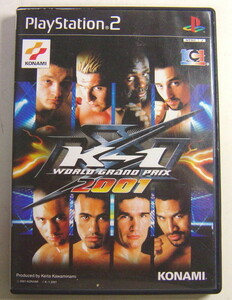 PS 2 ソフト / K-1 WORLD GRAND PRIX 2001