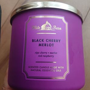 White Barn BLACK CHERRY MERLOT キャンドル
