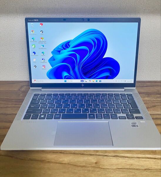 【極上品】HP/EliteBook 10世代i5 SSD256GB 軽量! windows11Pro