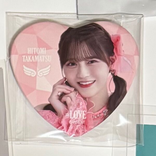 =LOVE イコラブ 髙松瞳 魔法少女衣装 缶バッジ