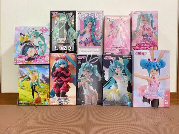初音ミク・桜ミクフィギュア 10体セット プライズ品
