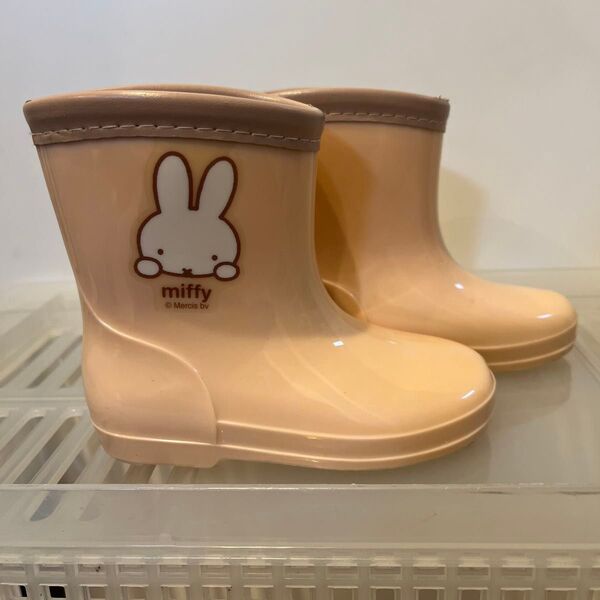 長靴 14cm レインブーツ ミッフィー miffy