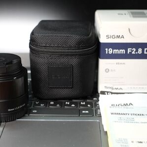 SIGMA 19mm F2.8 DN Art 単焦点レンズ(SONY Eマウント)