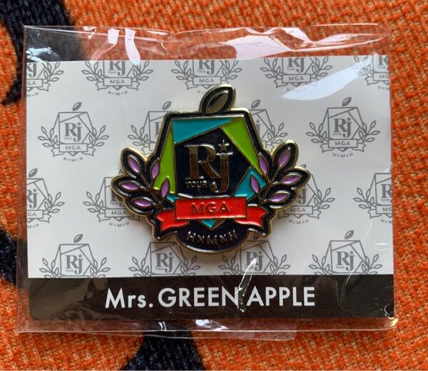 Mrs. GREEN APPLE ピンバッジ RJ ツアーグッズ
