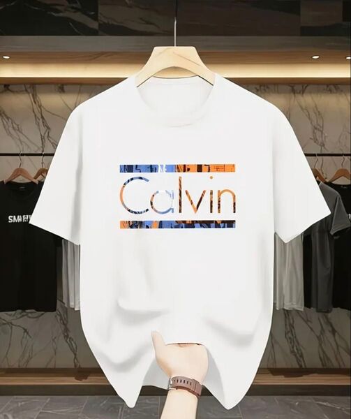 メンズ カジュアル グラフィックプリントTシャツ 夏用トップス XL