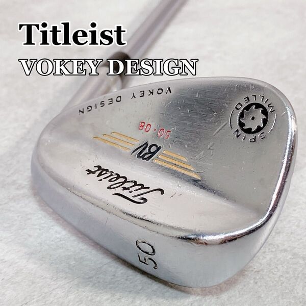 W452 Titleist タイトリスト ボーケイデザイン BV 50・08 ウェッジ 50° 単品