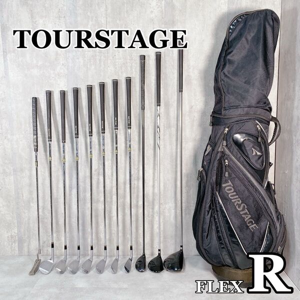 W467 BRIDGESTONE TOURSTAGE ツアーステージ メンズ ゴルフ クラブセット 12点