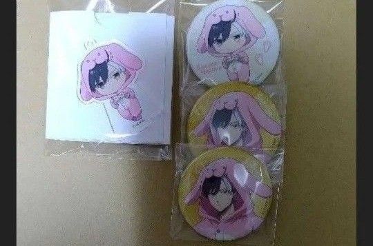 wind breaker ウィンブレ パジャマパーティー 桜 缶バッジ アクリルスタンド アクスタ