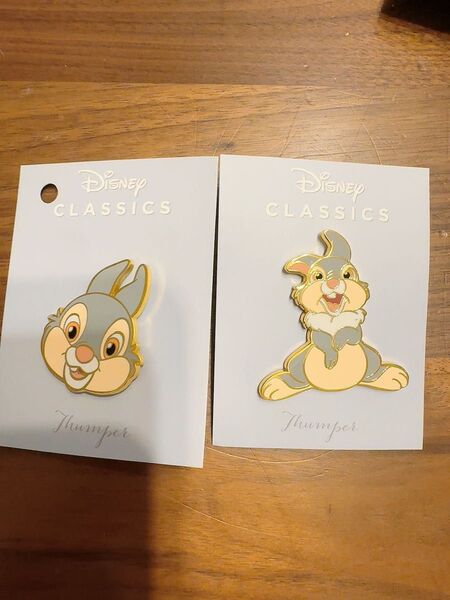 ディズニー バンビ とんすけ サンパー ピンバッジ