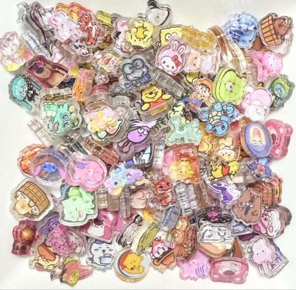 アクリルパーツ 1cm100枚