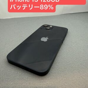 iPhone 13 128GB バッテリー89% SIMロック解除済み -8427
